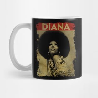 TEXTURE ART-Diana Ross - RETRO STYLE Mug